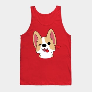 Corgi Smile Tank Top